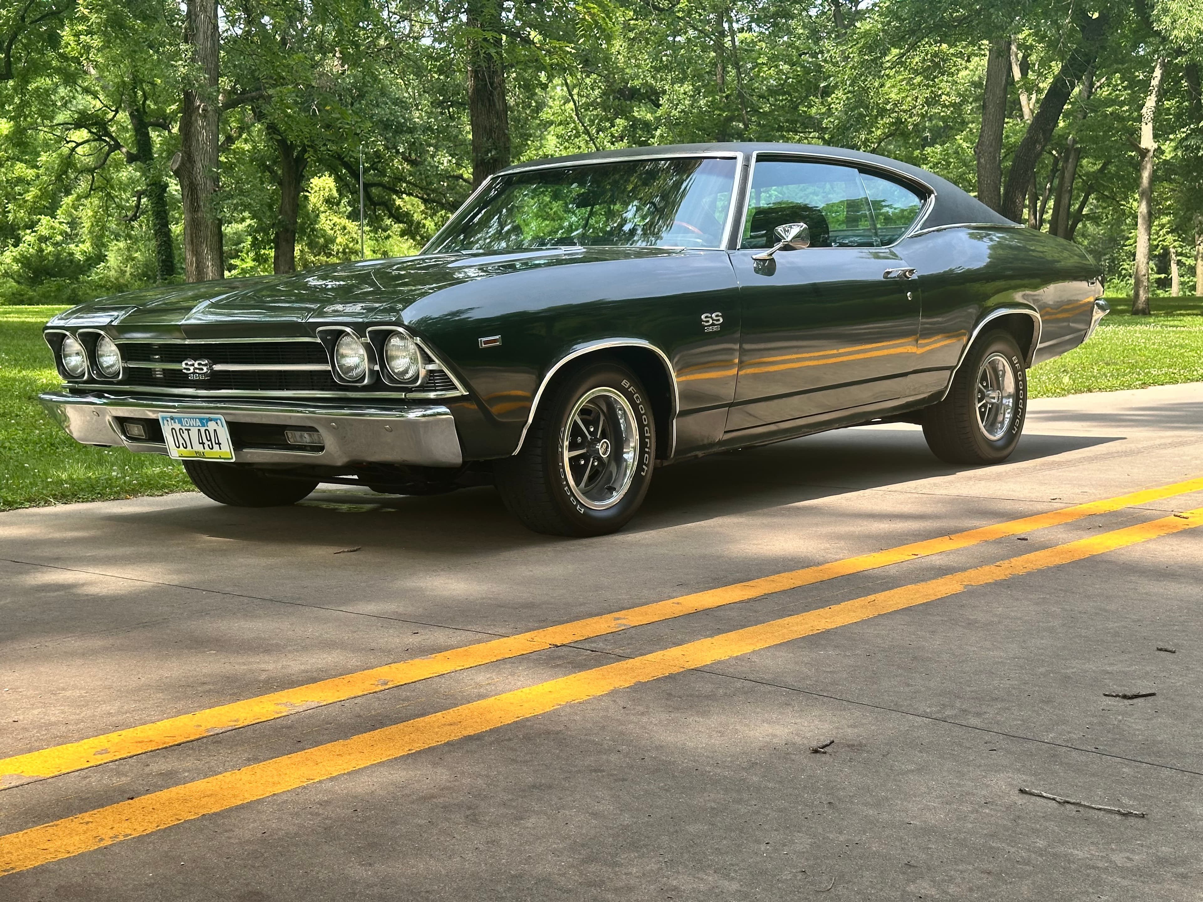 1969 Chevrolet Chevelle SS 396 L78 — L89 aluminum heads