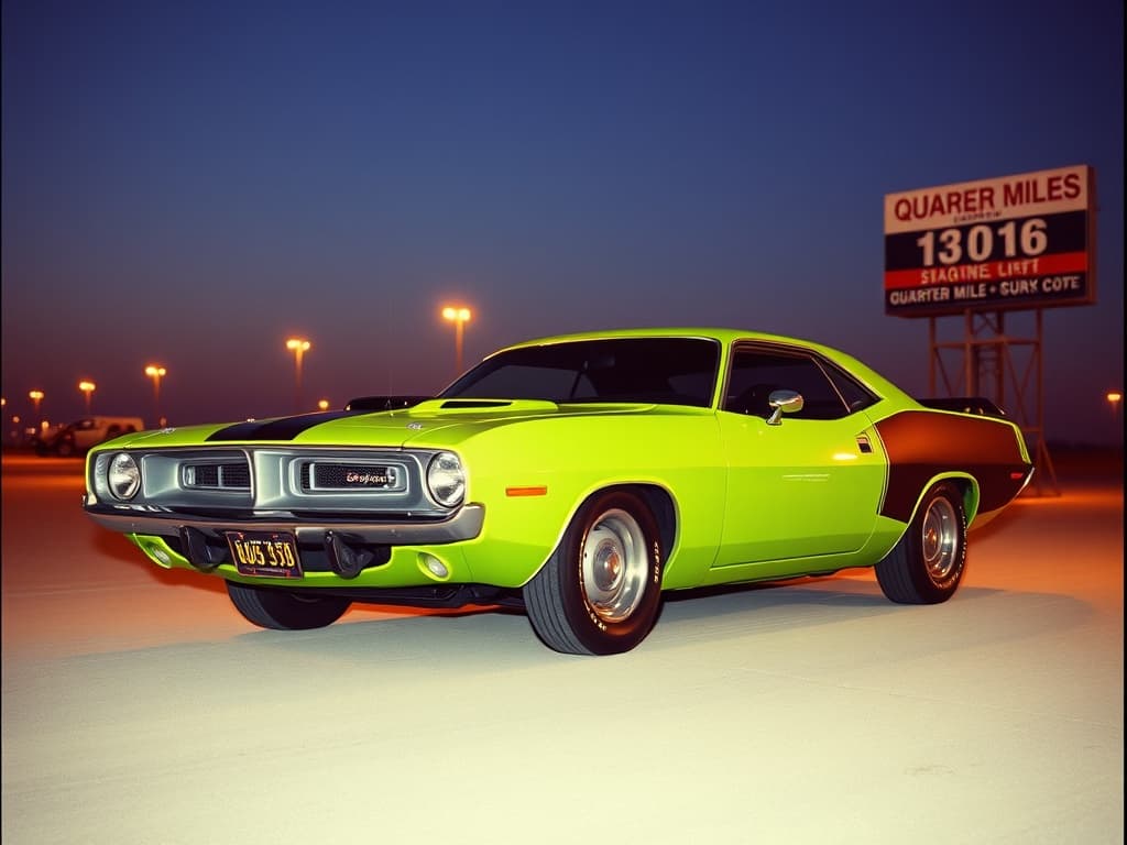 1970 Plymouth Barracuda 'Cuda 440 Six Barrel — AAR-spec recreation